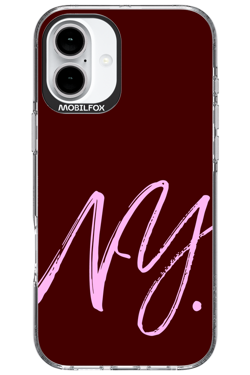 (Dark Blush) NY 2.0 - Apple iPhone 16 Plus