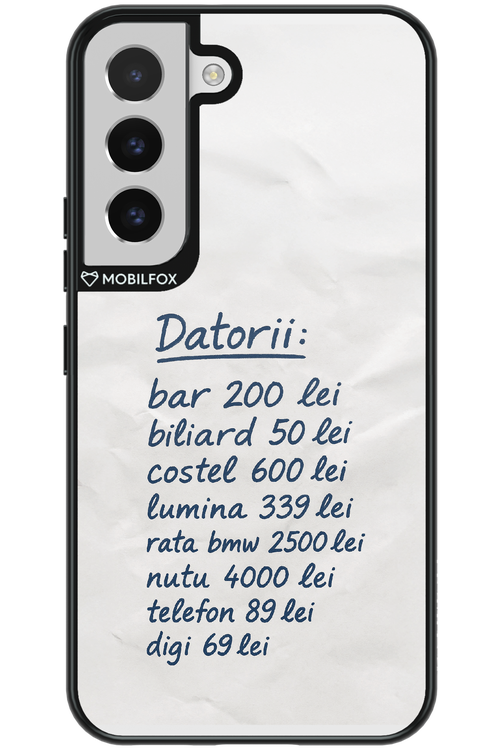 The List - Samsung Galaxy S22