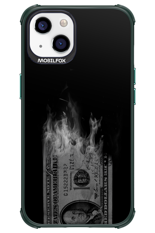 Money Burn B&W 2.0 - Apple iPhone 13