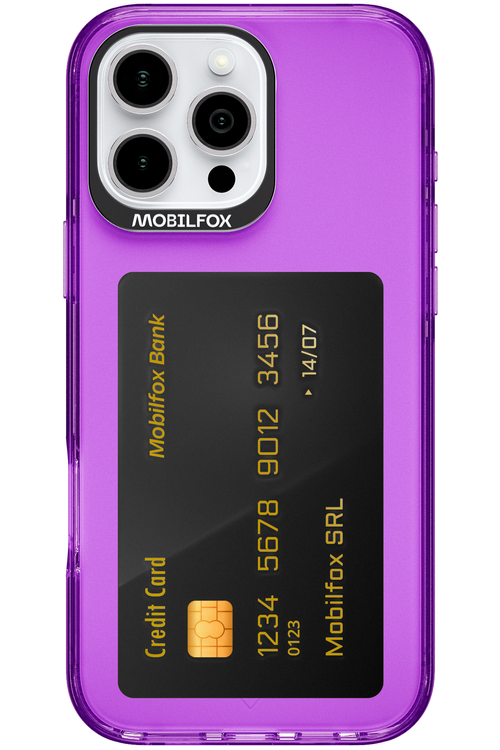 Black Card 2.0 - Apple iPhone 16 Pro Max