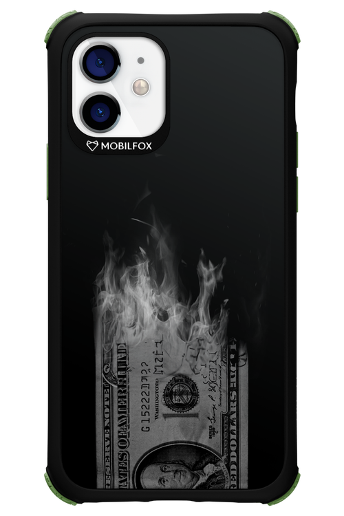 Money Burn B&W 2.0 - Apple iPhone 12
