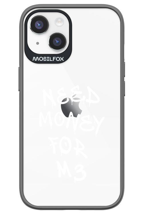 Need M3 Transparent White - Apple iPhone 14