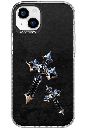 Chrome Crosses - Apple iPhone 15 Plus