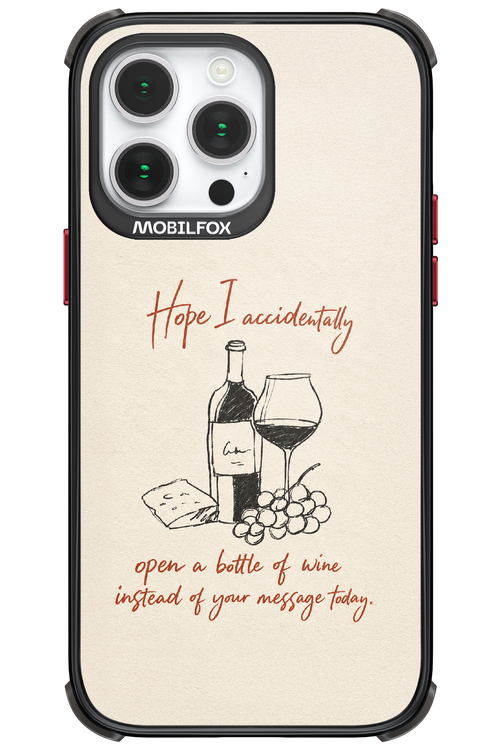 Bottle of wine 2.0 - Apple iPhone 14 Pro Max