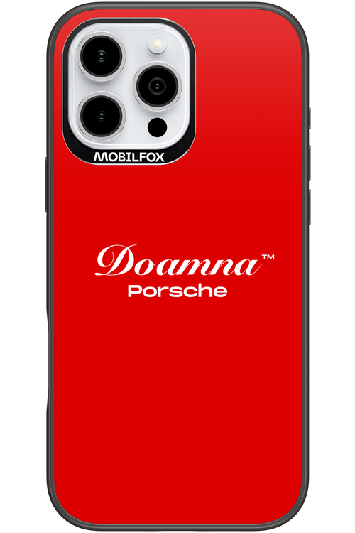 Doamna Porsche (red) - Apple iPhone 16 Pro Max