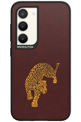 Burgundy Leopard - Samsung Galaxy S23