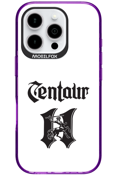 Centaur Logo White 2.0 - Apple iPhone 16 Pro