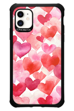 Water Painted Heart - Apple iPhone 11