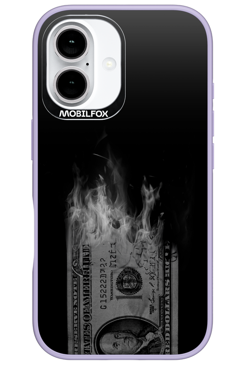 Money Burn B&W 2.0 - Apple iPhone 16