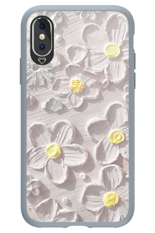 White Flowers 2.0 - Apple iPhone XS