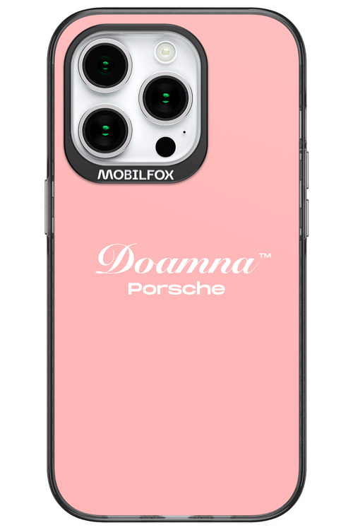Doamna Porsche (pink) - Apple iPhone 15 Pro