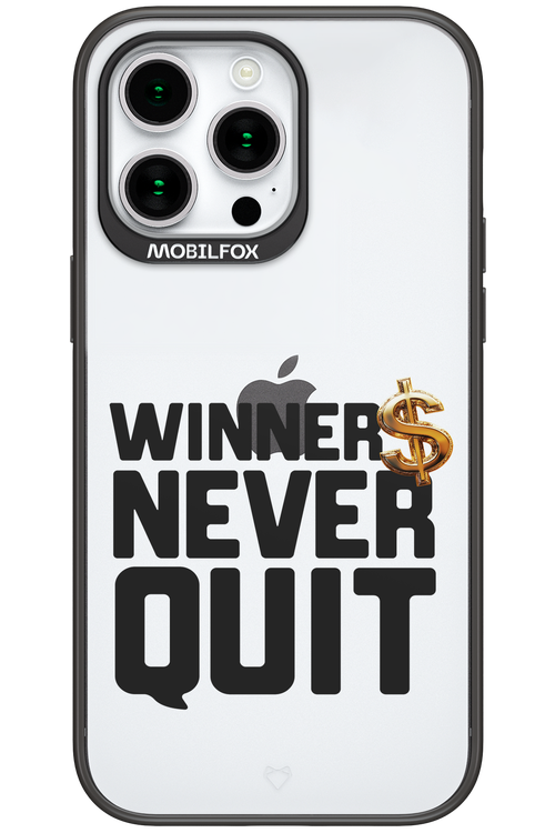 Winners Never Quit - Apple iPhone 15 Pro Max