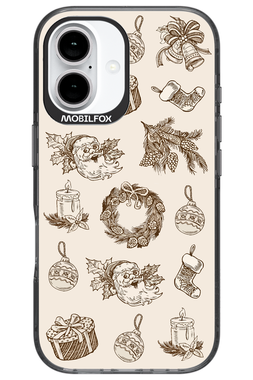 Christmas Paper - Apple iPhone 16