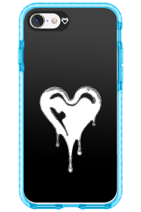 Heart Black - Apple iPhone 8