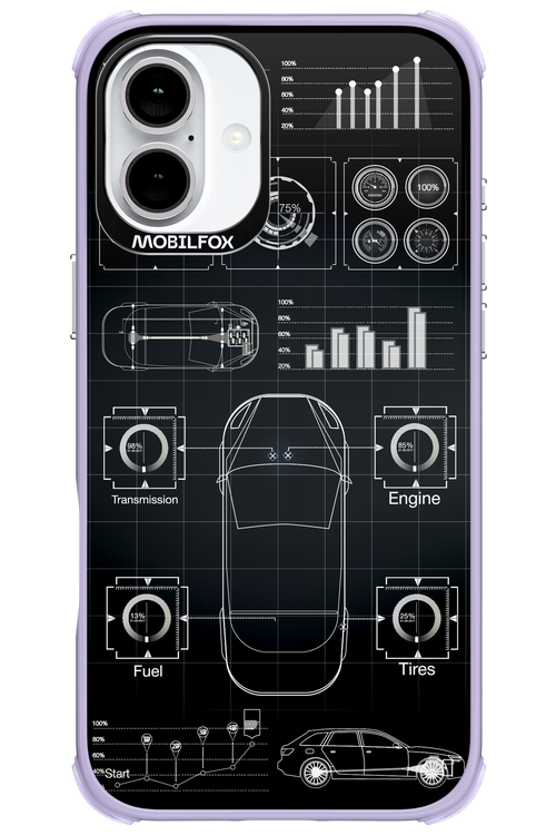 Cyber Grid - Apple iPhone 16 Plus