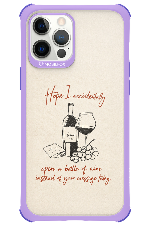 Bottle of wine 2.0 - Apple iPhone 12 Pro Max