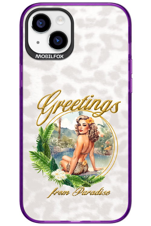 Greetings from Paradise - Apple iPhone 15 Plus