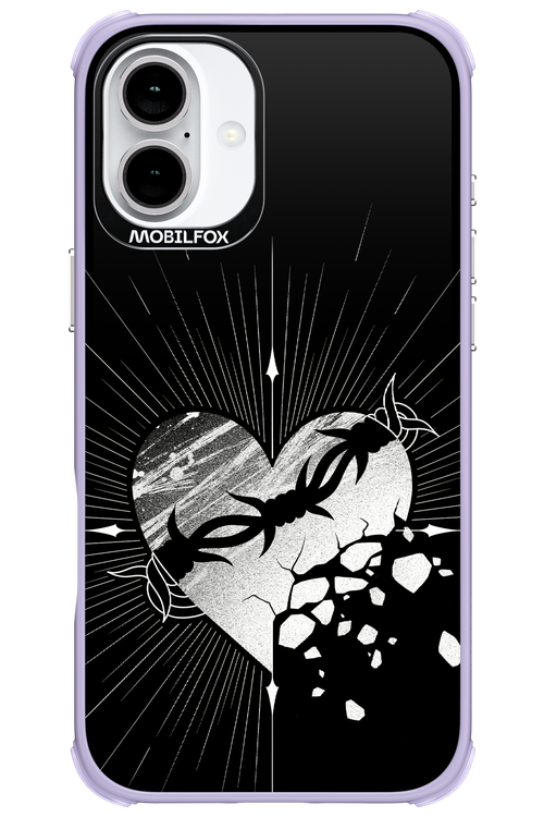 Fehér Szív 2.0 - Apple iPhone 16 Plus