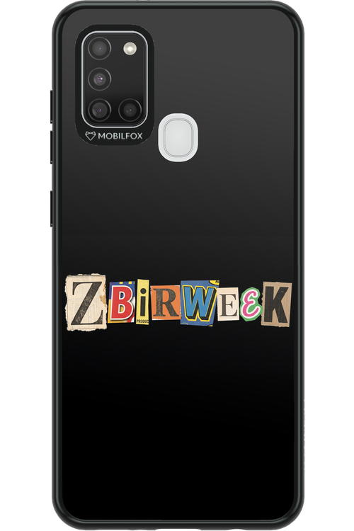 Zbirweek (black) 2.0 - Samsung Galaxy A21 S