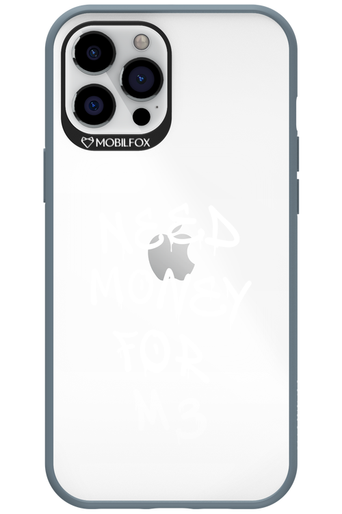 Need M3 Transparent White - Apple iPhone 12 Pro Max