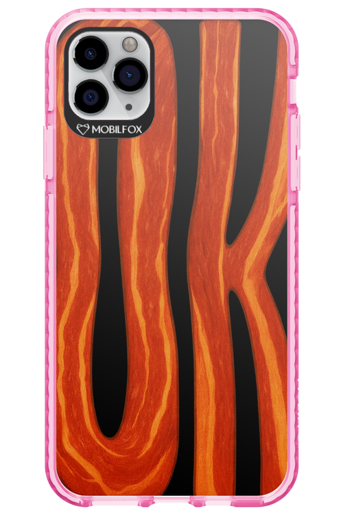OK (Black-Red) - Apple iPhone 11 Pro Max