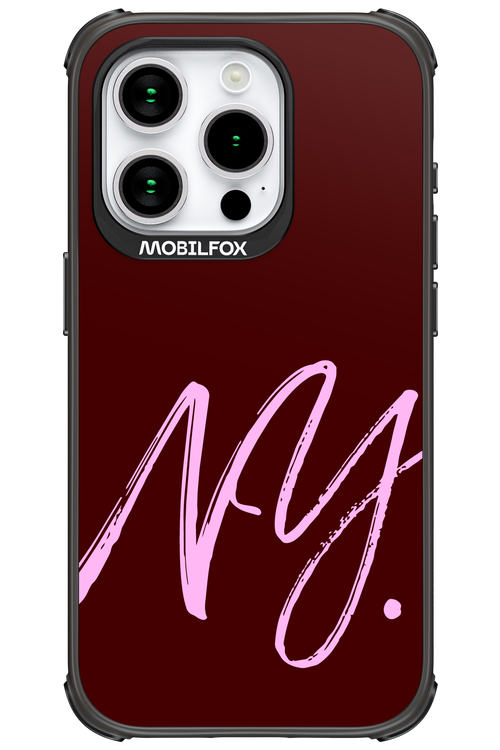 (Dark Blush) NY 2.0 - Apple iPhone 15 Pro