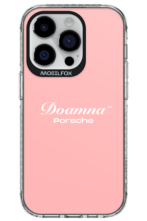 Doamna Porsche (pink) - Apple iPhone 14 Pro