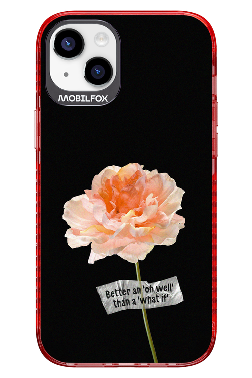Flower Black - Apple iPhone 14 Plus