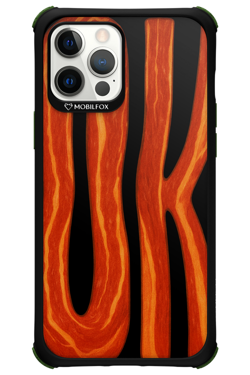 OK (Black-Red) - Apple iPhone 12 Pro Max