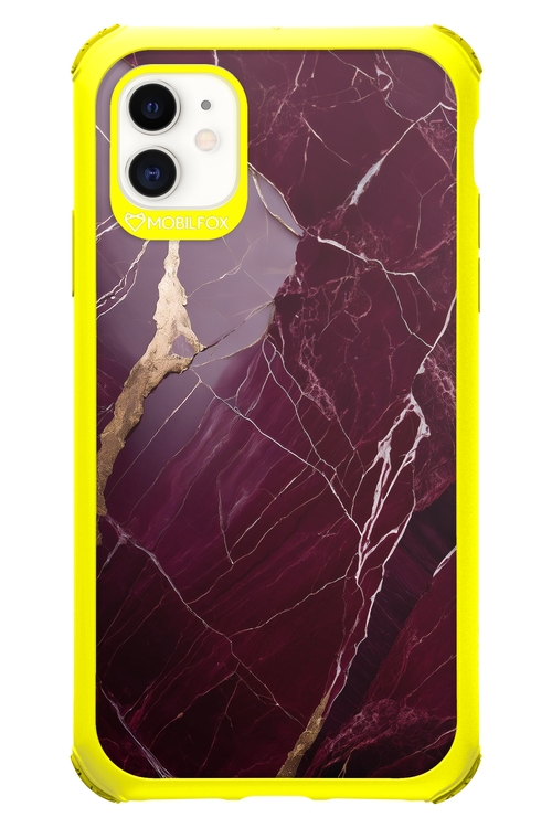 Burgundy Marble - Apple iPhone 11