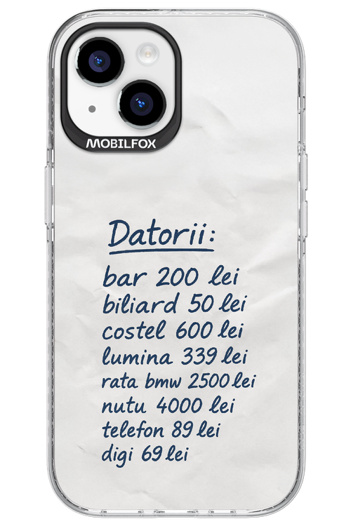 The List 2.0 - Apple iPhone 15