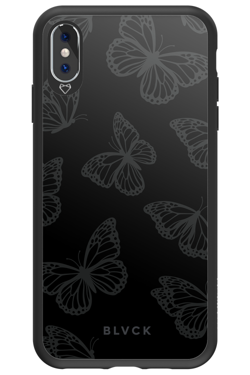 Black Butterflies - Apple iPhone XS Max