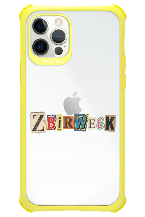 Zbirweek (transparent) 2.0 - Apple iPhone 12 Pro