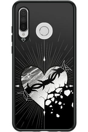 Fehér Szív - Huawei P30 Lite