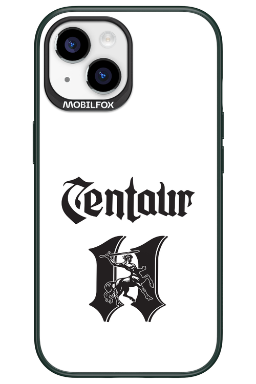 Centaur Logo White 2.0 - Apple iPhone 15