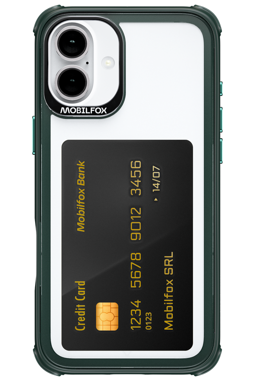 Black Card 2.0 - Apple iPhone 16 Plus