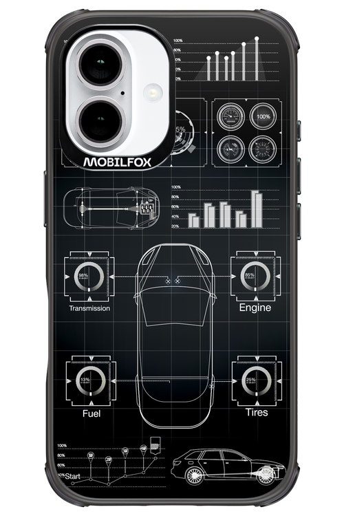 Cyber Grid - Apple iPhone 16