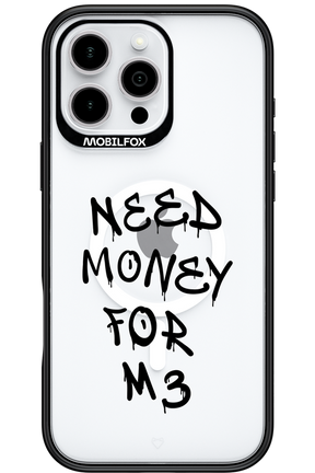 Need M3 Transparent Black - Apple iPhone 16 Pro Max