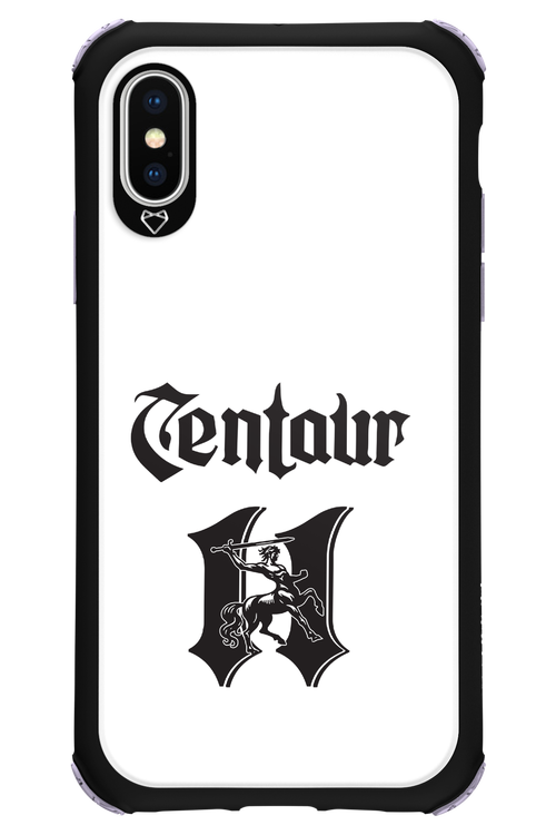 Centaur Logo White 2.0 - Apple iPhone X