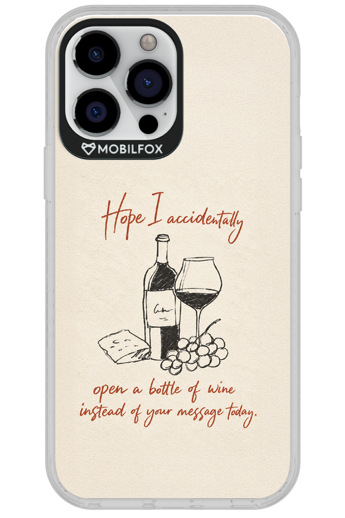 Bottle of wine 2.0 - Apple iPhone 13 Pro Max