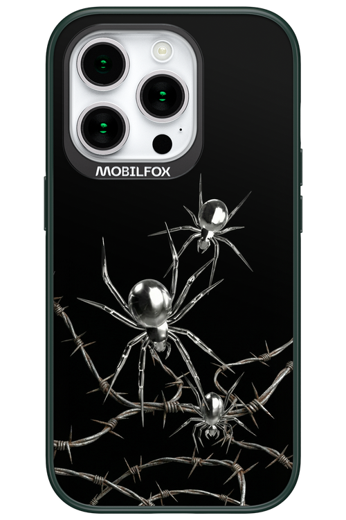 Silver Spiderz 2.0 - Apple iPhone 15 Pro
