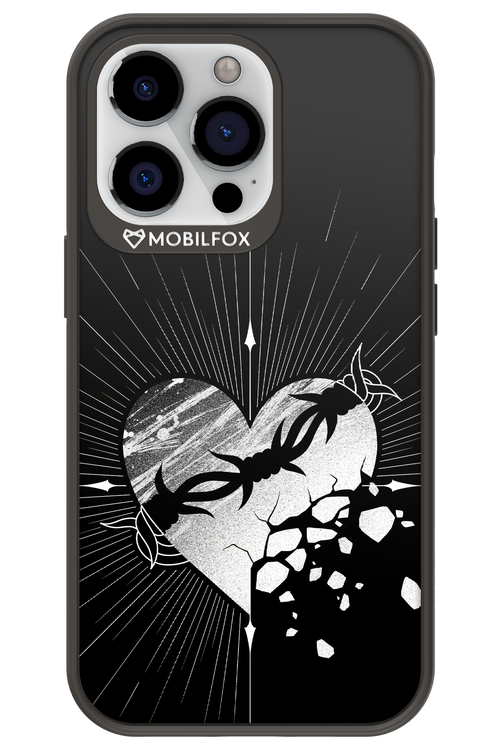 Fehér Szív - Apple iPhone 13 Pro