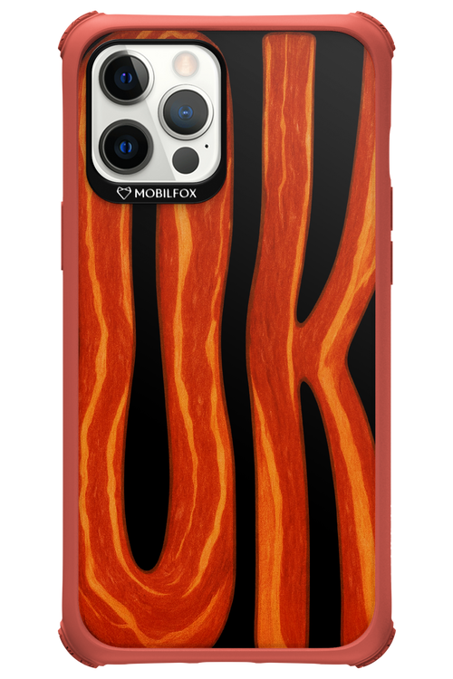 OK (Black-Red) - Apple iPhone 12 Pro Max