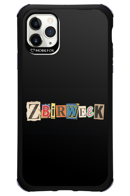 Zbirweek (black) 2.0 - Apple iPhone 11 Pro Max