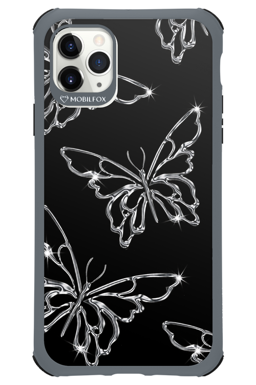Silver Butterfly 2.0 - Apple iPhone 11 Pro Max
