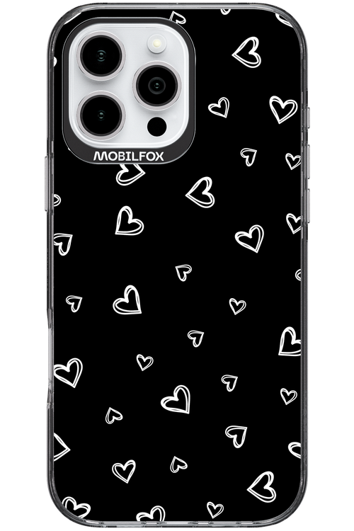 Monochrome Hearts 2.0 - Apple iPhone 16 Pro Max
