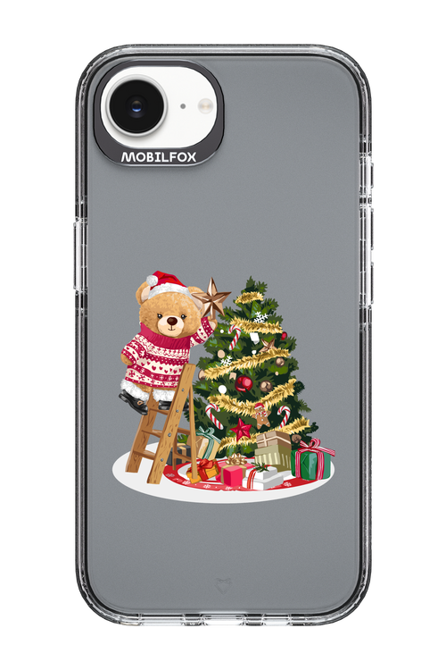 Christmas Bear (Transparent) - Apple iPhone 16e