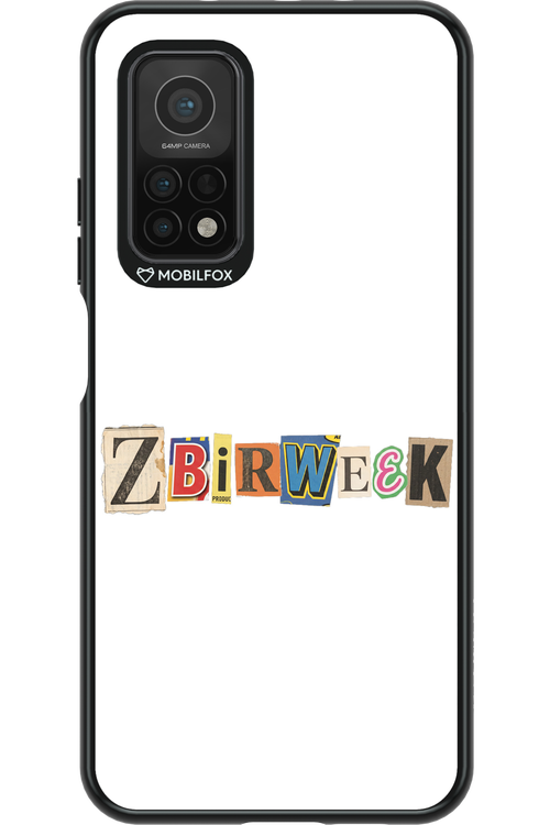 Zbirweek (white) 2.0 - Xiaomi Mi 10T 5G