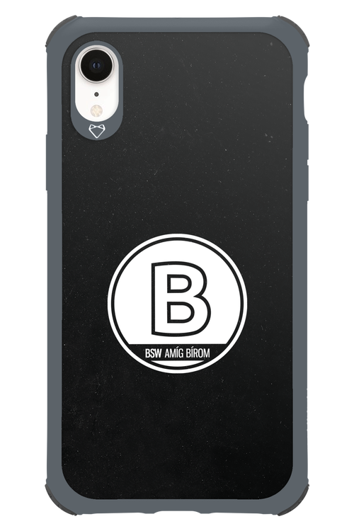 Amig bírom Black - Apple iPhone XR