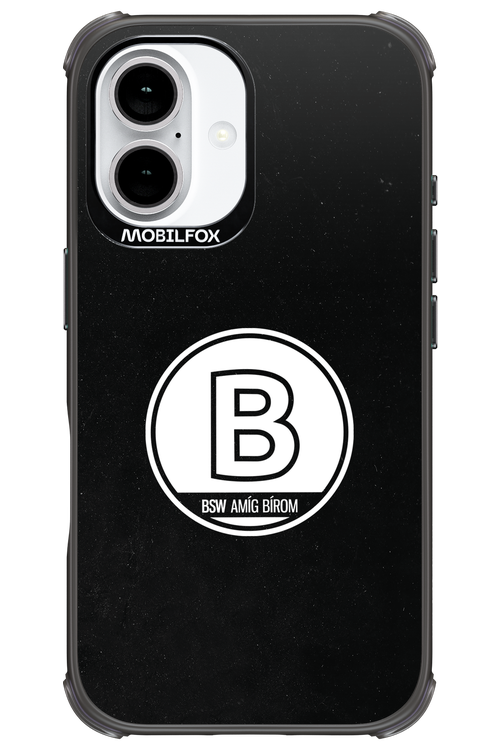 Amig bírom Black - Apple iPhone 16